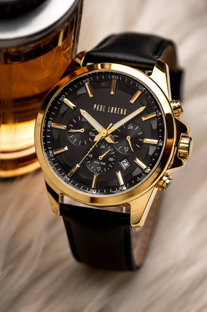 PAUL LORENS MALE WATCH - PL20010A-1A2 (zg379e) + BOX