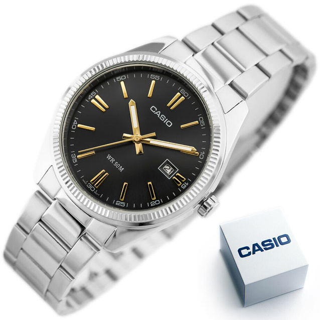 ZEGAREK MĘSKI CASIO MTP-1302D-1A2 (zd072b) + BOX