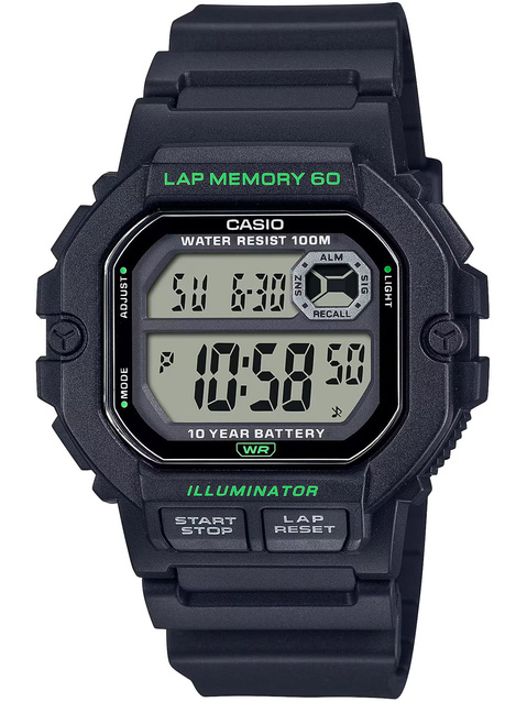 CASIO Sports Men's WATCH WS-1400H-1A + BOX