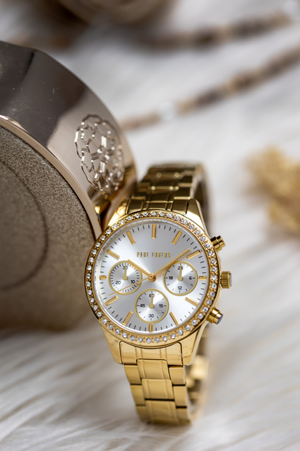 PAUL LORENS WOMEN'S WATCH - PL20020B-3D1 (zg569b) + BOX