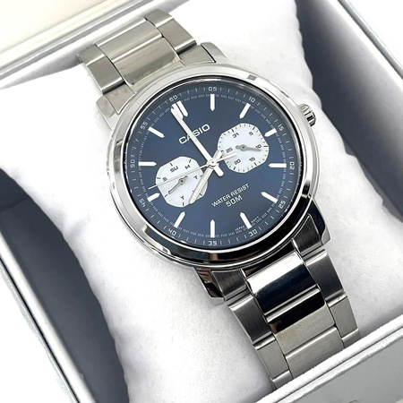 CASIO MEN'S WATCH MTP-E335D-2E1 (zd274b) + BOX