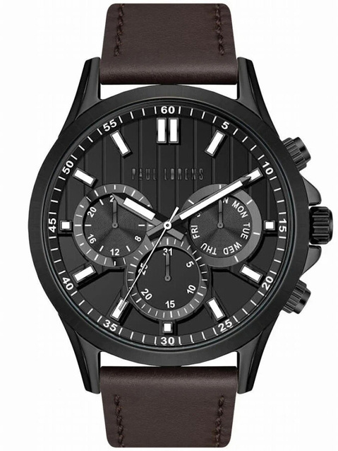 PAUL LORENS MALE WATCH - PL8071A2-1B2 (zg373c) + BOX