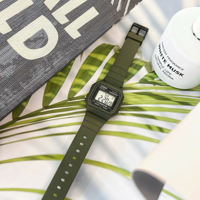 Casio W-217H-3A watch + BOX