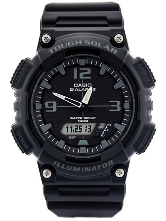 ZEGAREK MĘSKI CASIO AQ-S810W-1A2V (zd044b) - SOLAR POWERED + BOX