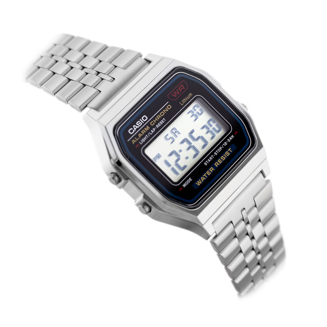 ZEGAREK MĘSKI CASIO A159W-N1DF - KLASYKA (zd168a) + BOX