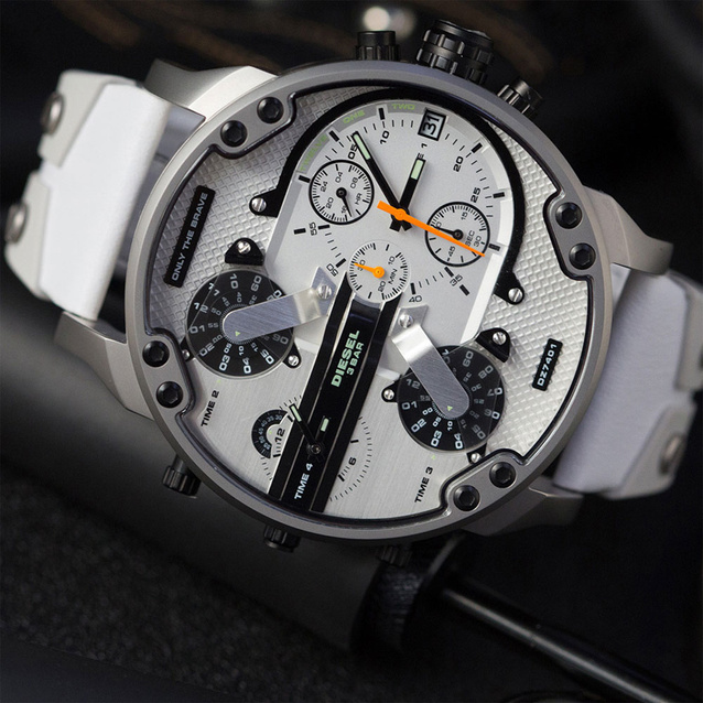 DIESEL MEN'S WATCH DZ7401 MR. DADDY 2.0 + BOX