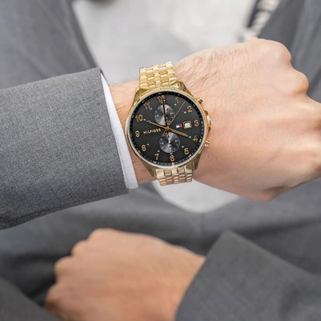 TOMMY HILFIGER MEN'S WATCH 1791708 WEST (zf018b) + BOX
