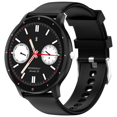 SMARTWATCH UNISEX GRAVITY GT1-3 PRO - ROZMOWY BLUETOOTH, DODATKOWY PASEK (sg027c)