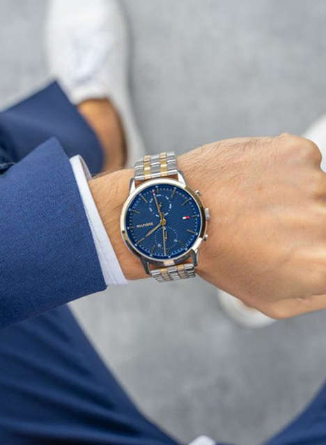 TOMMY HILFIGER MEN'S WATCH 1710432 Easton + BOX