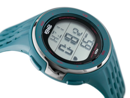 OCEANIC OC-103-04 MEN'S WATCH - PULSOMETER + BIRTH BELT - WR100 (ze012c)