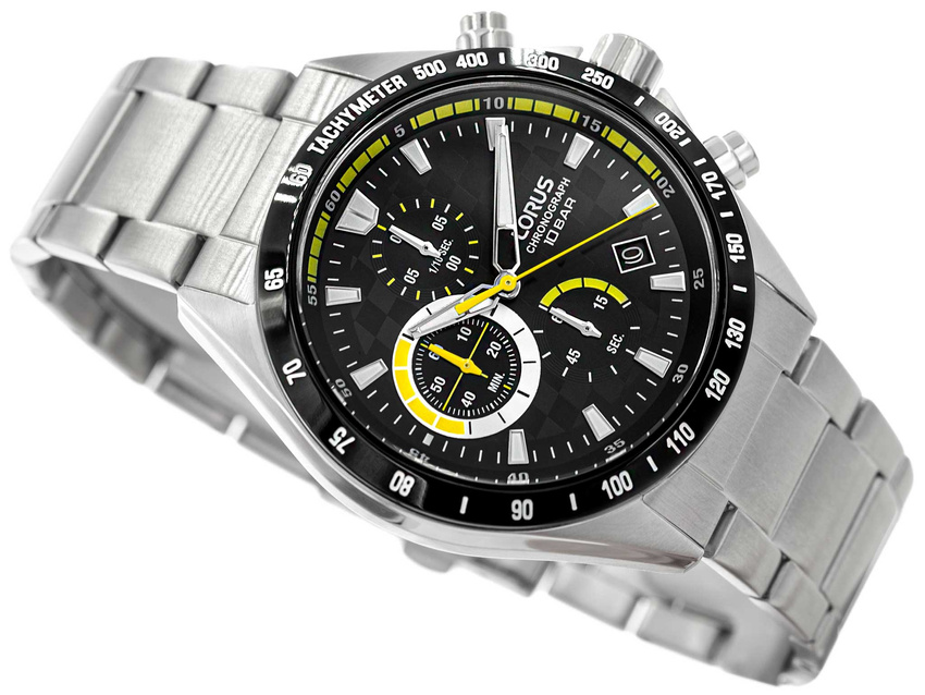 Men's Lorus Chronograph 45 mm RM397HX9 + BOX watch