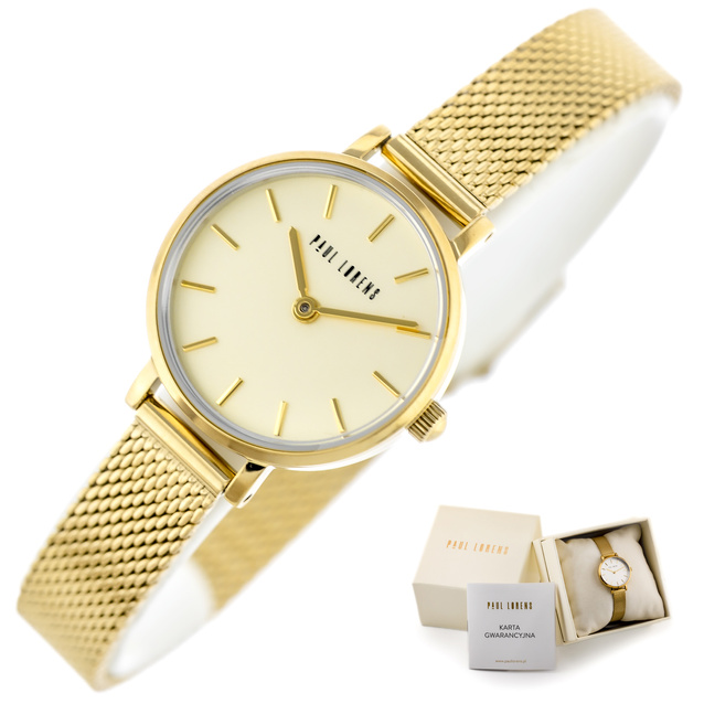 PAUL LORENS WOMEN'S WATCH - PL20004B-4D1 (zg567a) + BOX
