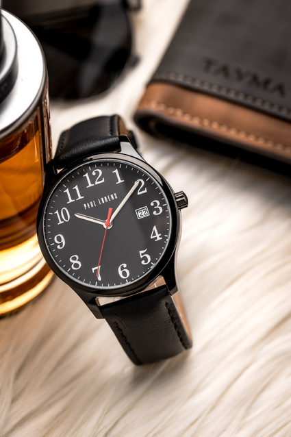 PAUL LORENS MALE WATCH - PL20016A-1A3 (zg380a) + BOX