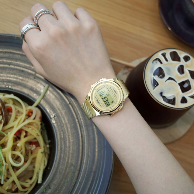 Casio Vintage Women's Watch A171WEMG-9A + BOX (zd645a)