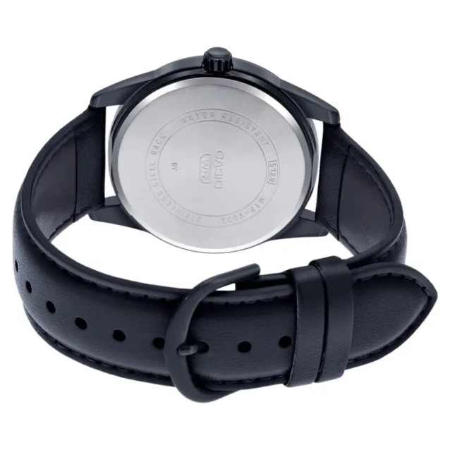 ZEGAREK MĘSKI CASIO MTP-VD02BL-1E  + BOX