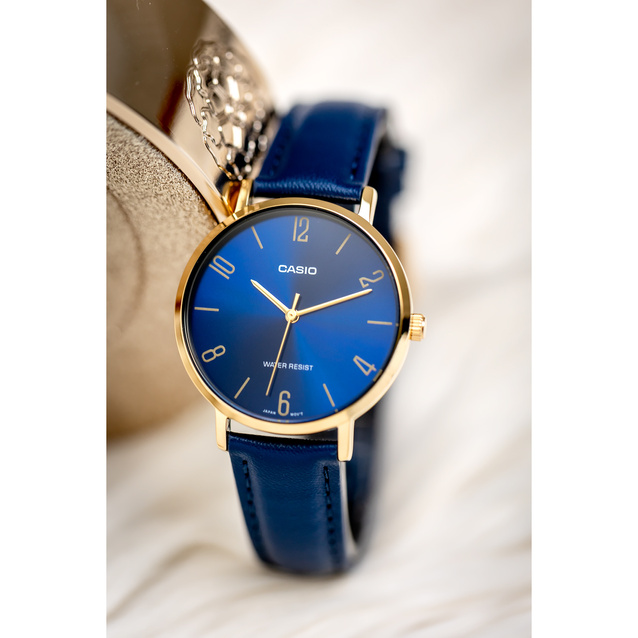 CASIO WOMEN'S WATCH LTP-VT01GL-2B + BOX