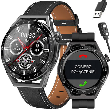 Rubicon RNCE88 MEN'S SMARTWATCH - CONNECTIONS, OWN dial (sr033d)