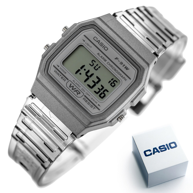 Unisex Casio Retro Vintage F-91WS-8DF(zd648d) watch