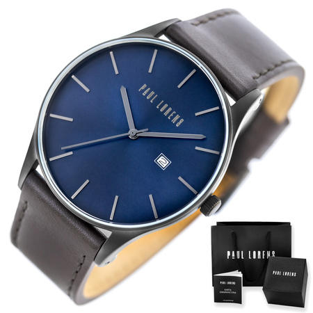ZEGAREK MĘSKI PAUL LORENS - PL7028A2-6B1  (zg360g) + BOX