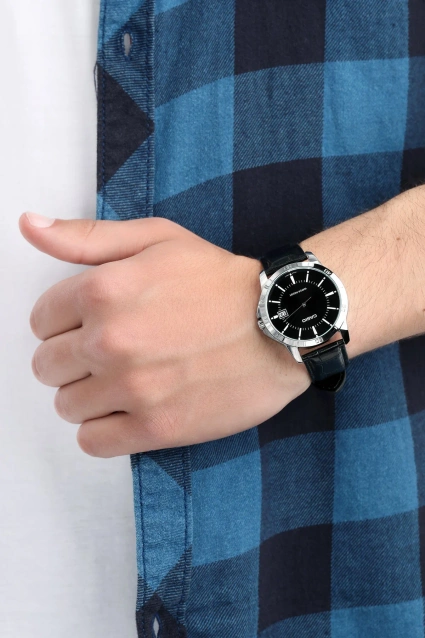 CASIO MEN'S WATCH MTP-V004L - 1A (zd046e) + BOX