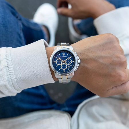 MASERATI MEN'S WATCH R8873621016 - SUCCESSO (zs009g)