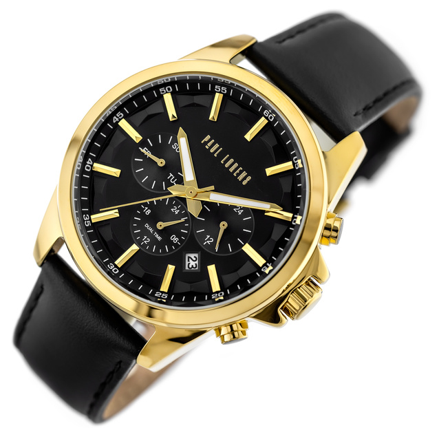 PAUL LORENS MALE WATCH - PL20010A-1A2 (zg379e) + BOX