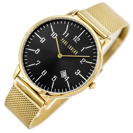 PAUL LORENS WOMEN'S WATCH - PL11503B-1D1 (zg510d) + BOX