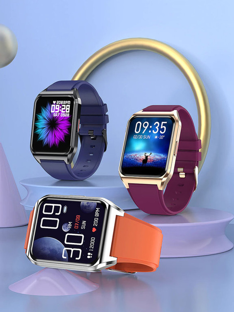SMARTWATCH UNISEX Rubicon RNCE89 - CONNECTIONS, OWN dial (sr035h)