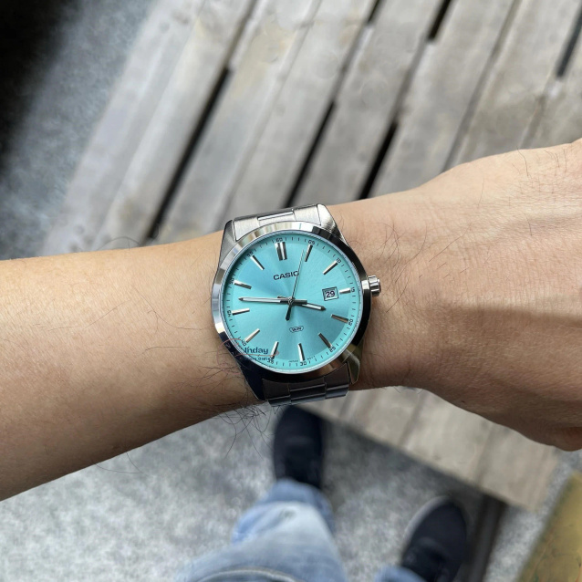 ZEGAREK MĘSKI CASIO MTP-VD03D-2A3 + BOX