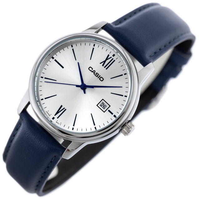 CASIO MALE WATCH MTP-V002L-2B3 + BOX (zd224b)