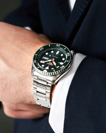 MEN'S WATCH SEIKO 5 SRPD63K1 AUTOMATIC + BOX