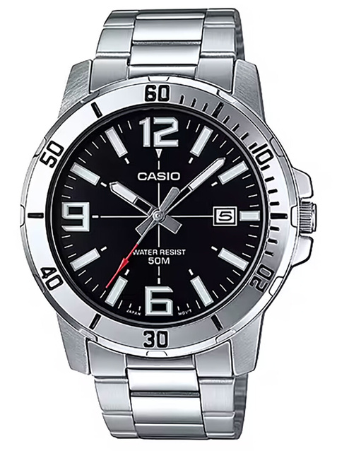 CASIO MEN'S WATCH MTP-VD01D-1BV + BOX