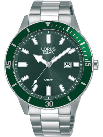 Lorus solar 43mm RX315AX9 watch