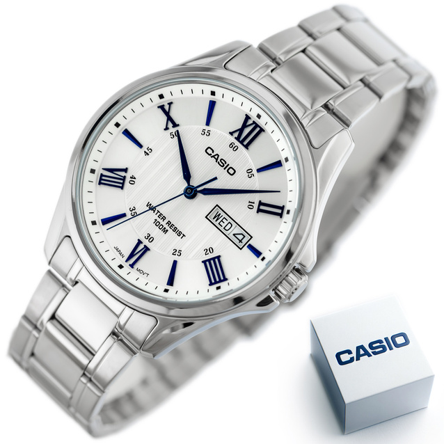 ZEGAREK MĘSKI CASIO MTP-1384D-7A2 (zd108b) + BOX