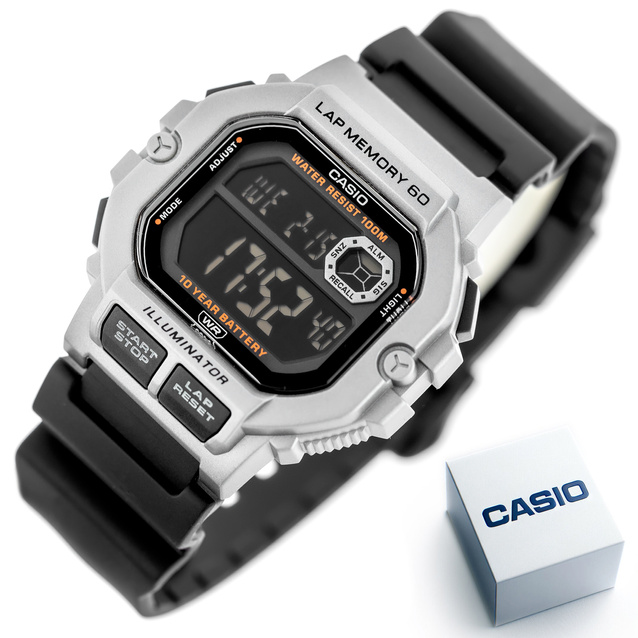 CASIO Sports Men's Watch WS-1400H-1B + BOX (zd271a)