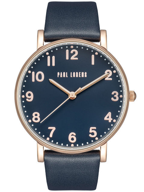 PAUL LORENS MALE WATCH - PL20005A-6F3 (zg376b) + BOX