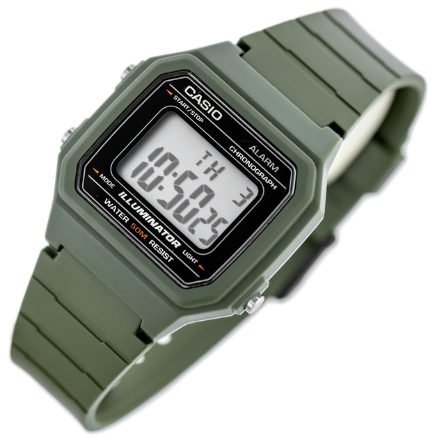 Casio W-217H-3A watch + BOX