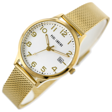 PAUL LORENS WOMEN'S WATCH - PL20000B-3D1 (zg572a) + BOX