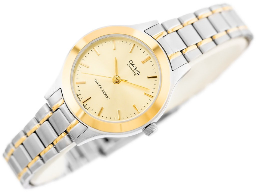 CASIO LTP-1128G 9A WOMEN'S WATCH (zd554a) + BOX