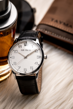 PAUL LORENS MALE WATCH - PL20022A-3A1 (zg377d) + BOX