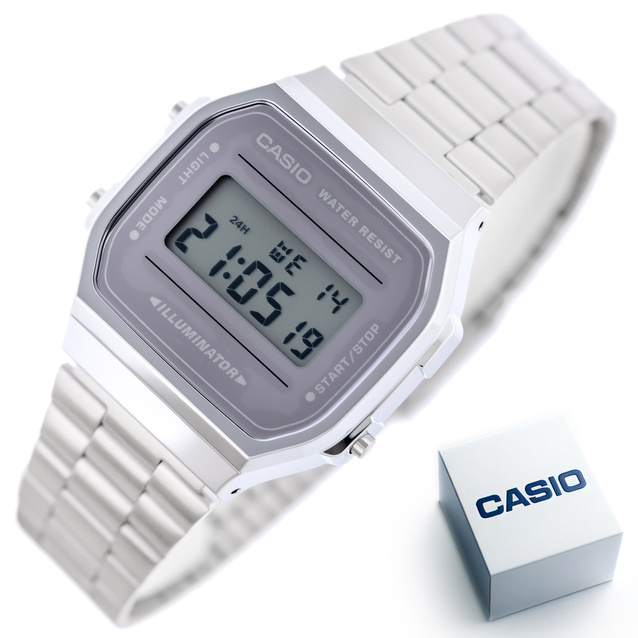 Zegarek Męski Casio A168WEM-7EF (zd088j) + BOX