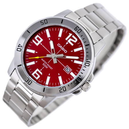 CASIO MEN'S WATCH MTP-VD01D-4B + BOX