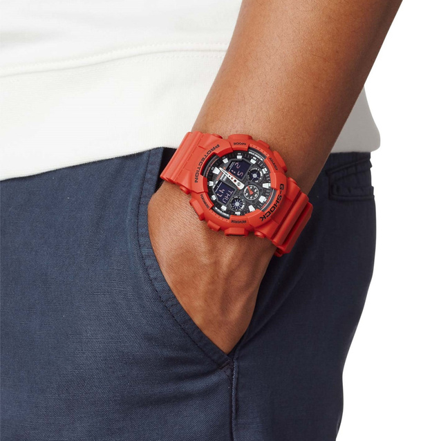 ZEGAREK MĘSKI CASIO G-SHOCK GA-100B-4AER (zd135d) + BOX