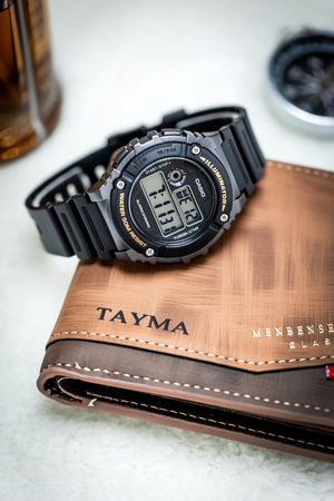 Zegarek Męski Casio W-216H-1BVDF + BOX