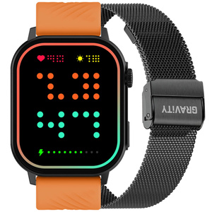 SMARTWATCH UNISEX GRAVITY GT15-2 - ROZMOWY BLUETOOTH, DODATKOWY PASEK (sg029b)