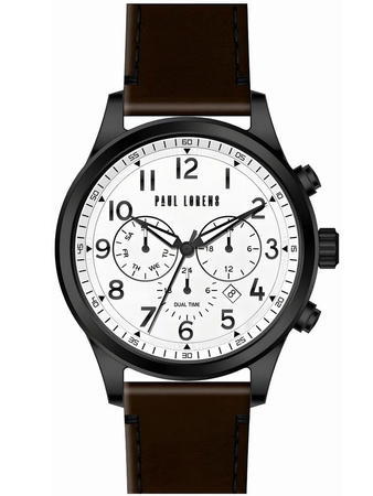 ZEGAREK MĘSKI PAUL LORENS -PL20011A-3B1  (zg378f) + BOX