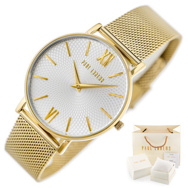 PAUL LORENS WOMEN'S WATCH - PL11989B7-3D1 (zg520b) + BOX