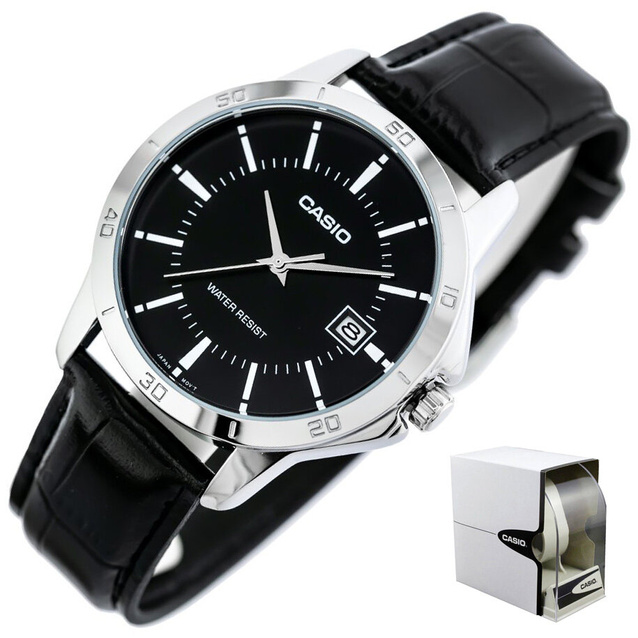 CASIO MEN'S WATCH MTP-V004L - 1A (zd046e) + BOX