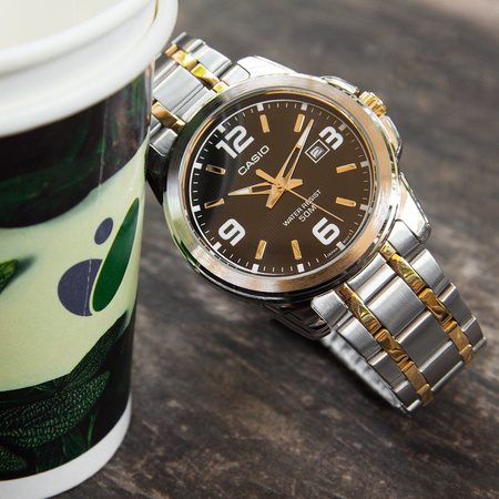 CASIO MALE WATCH MTP-1314SG-1AVDF (zd024d) + BOX