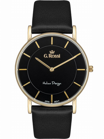 WOMEN'S WATCH G. ROSSI G.R737A-1A2-2 on strap (zg632b) + BOX